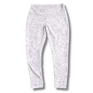 Lululemon Align High Rise Leggings Double Lined Gray Size 12